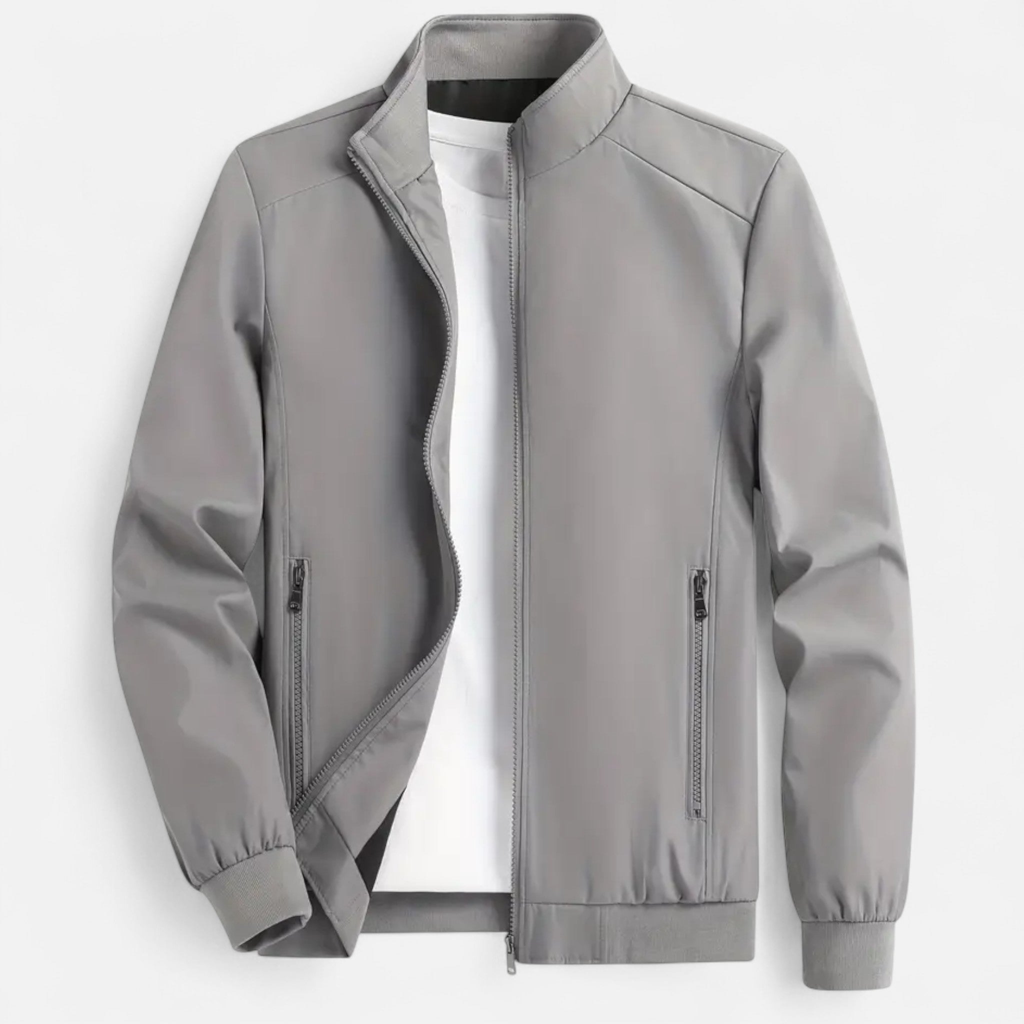 Vellardo Moda | Men's Light Zip-Up Jacket – Everyday Elegance
