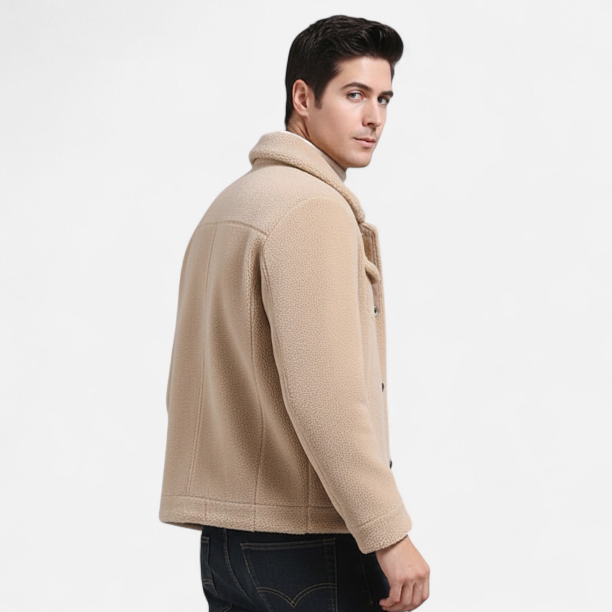 Vellardo Moda | Men's Fleece Sweatshirt – Comfort and Warmth for Cold Days