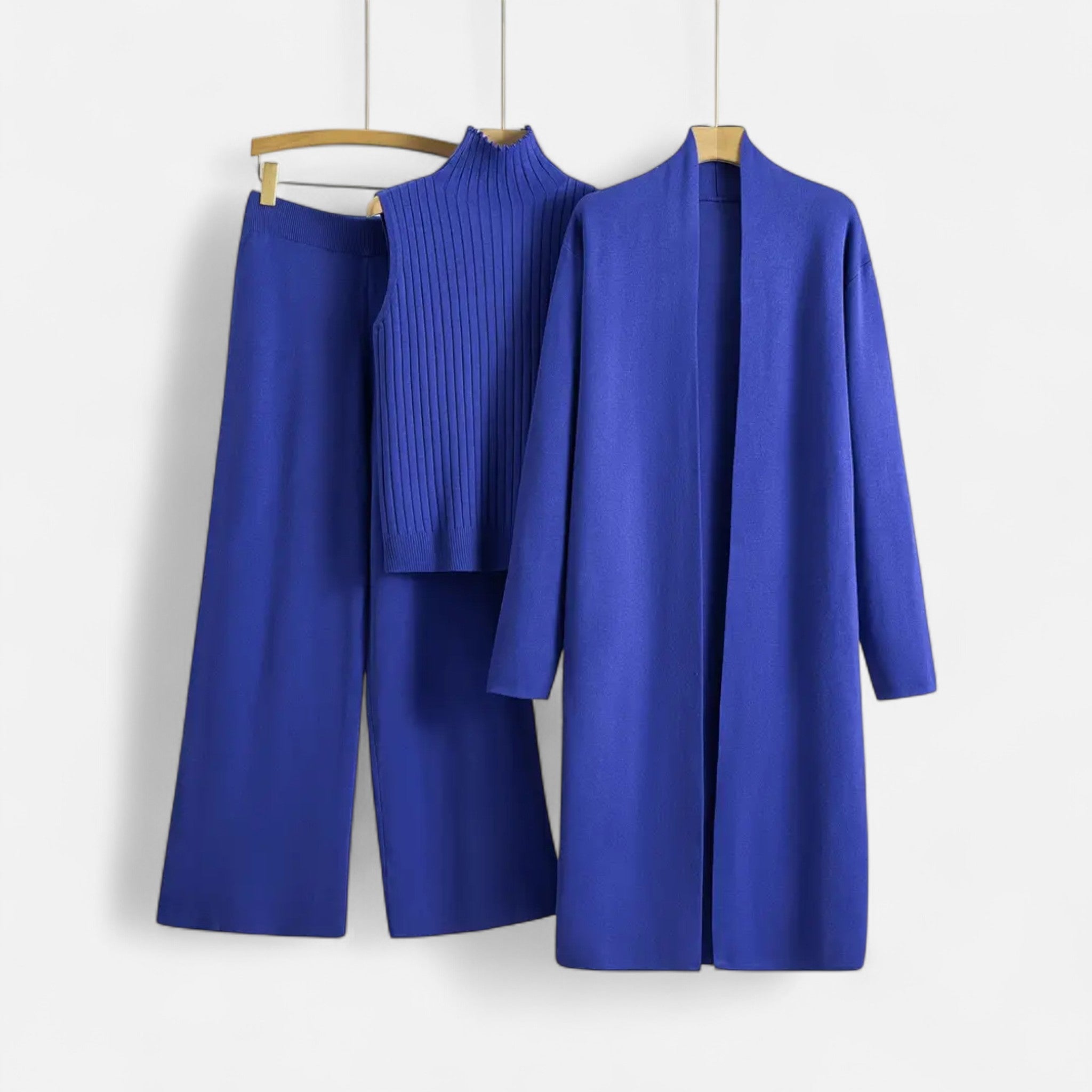 Vellardo Moda | Women's 3-Piece Set – Autumn/Winter Elegance