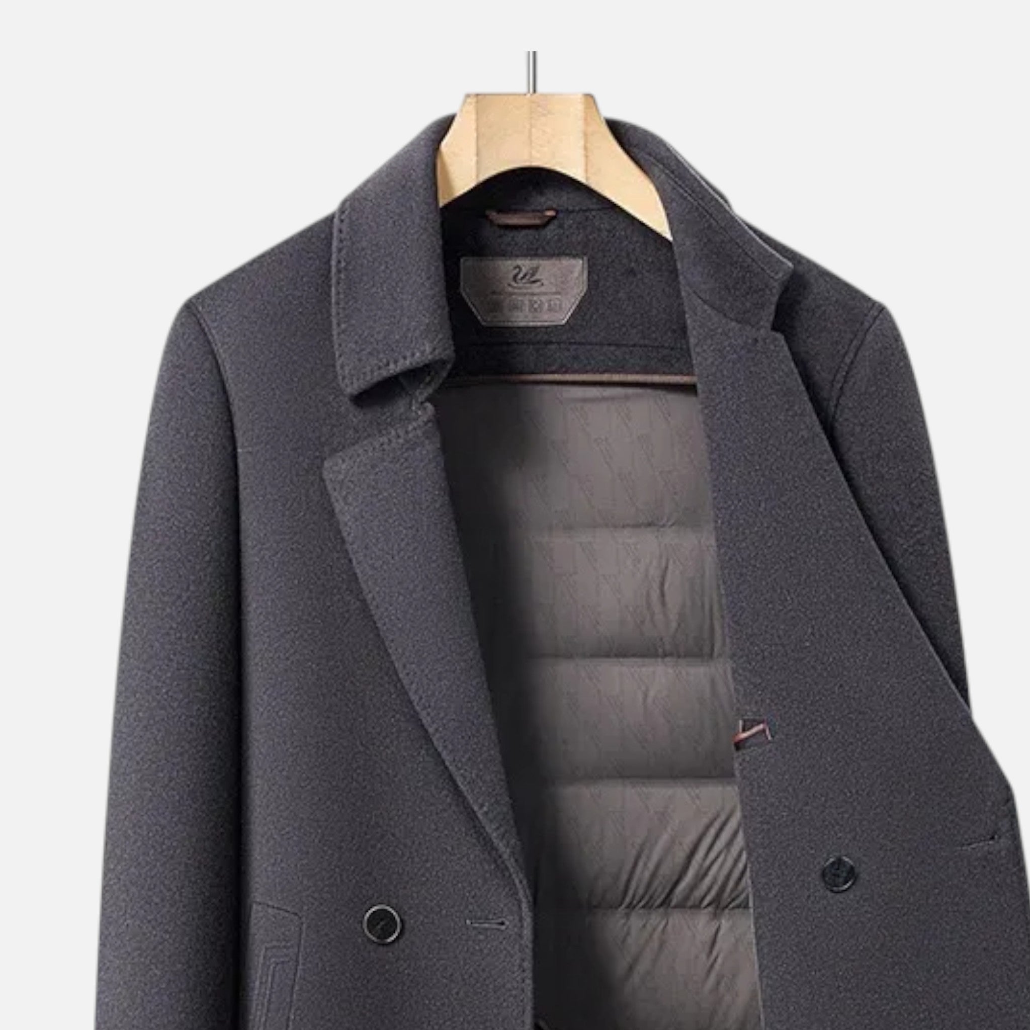 Vellardo Moda | Men's Timeless Elegance Wool Coat