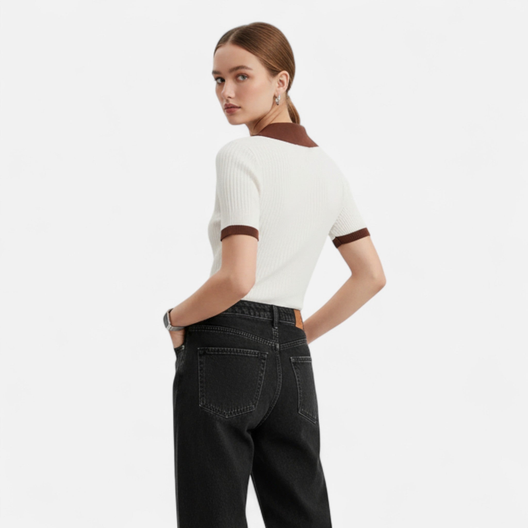 Vellardo Moda | Women's Retro Shirt – Short Sleeve and Colorful Style