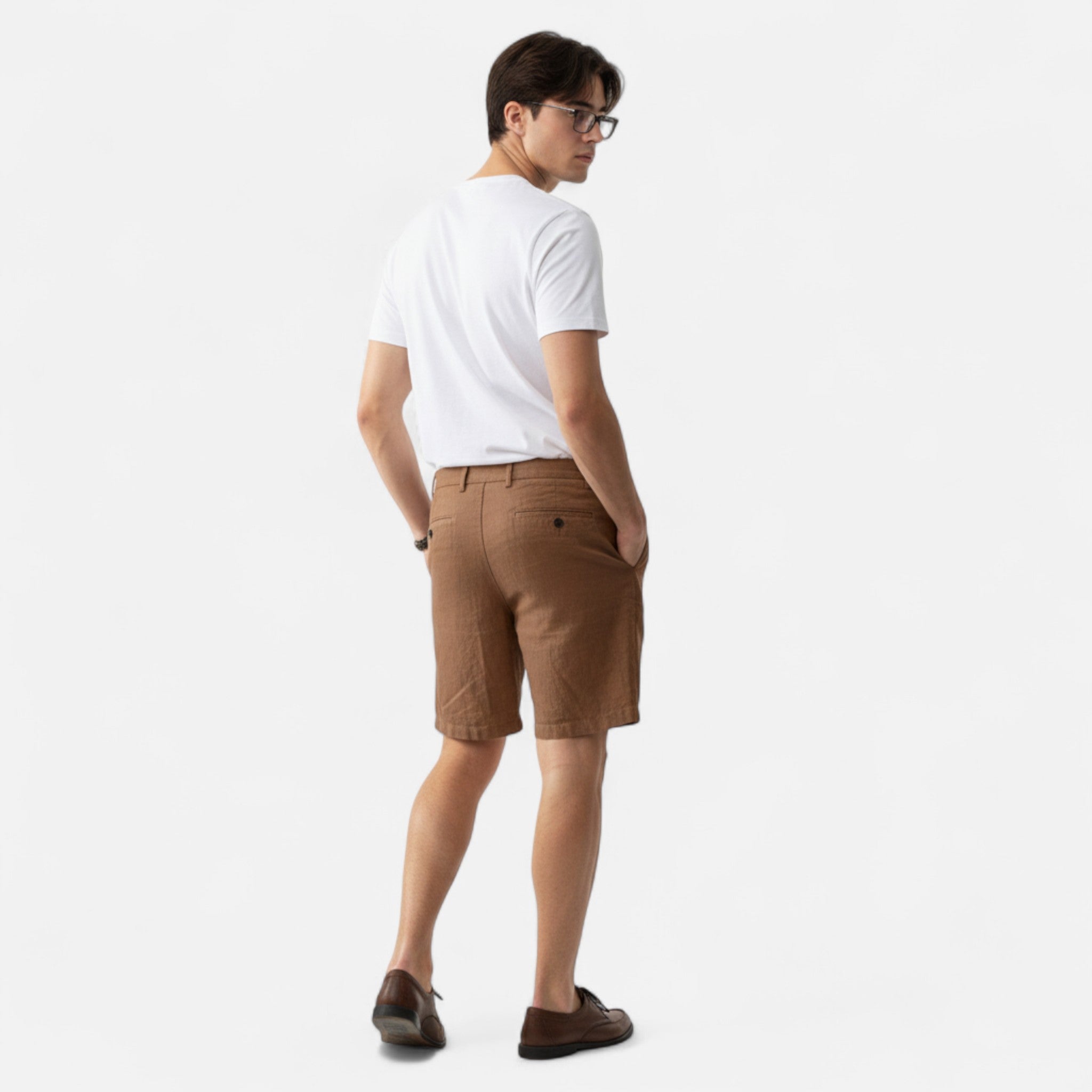 Vellardo Moda | Men's Linen Beach Shorts – Classic Elegance