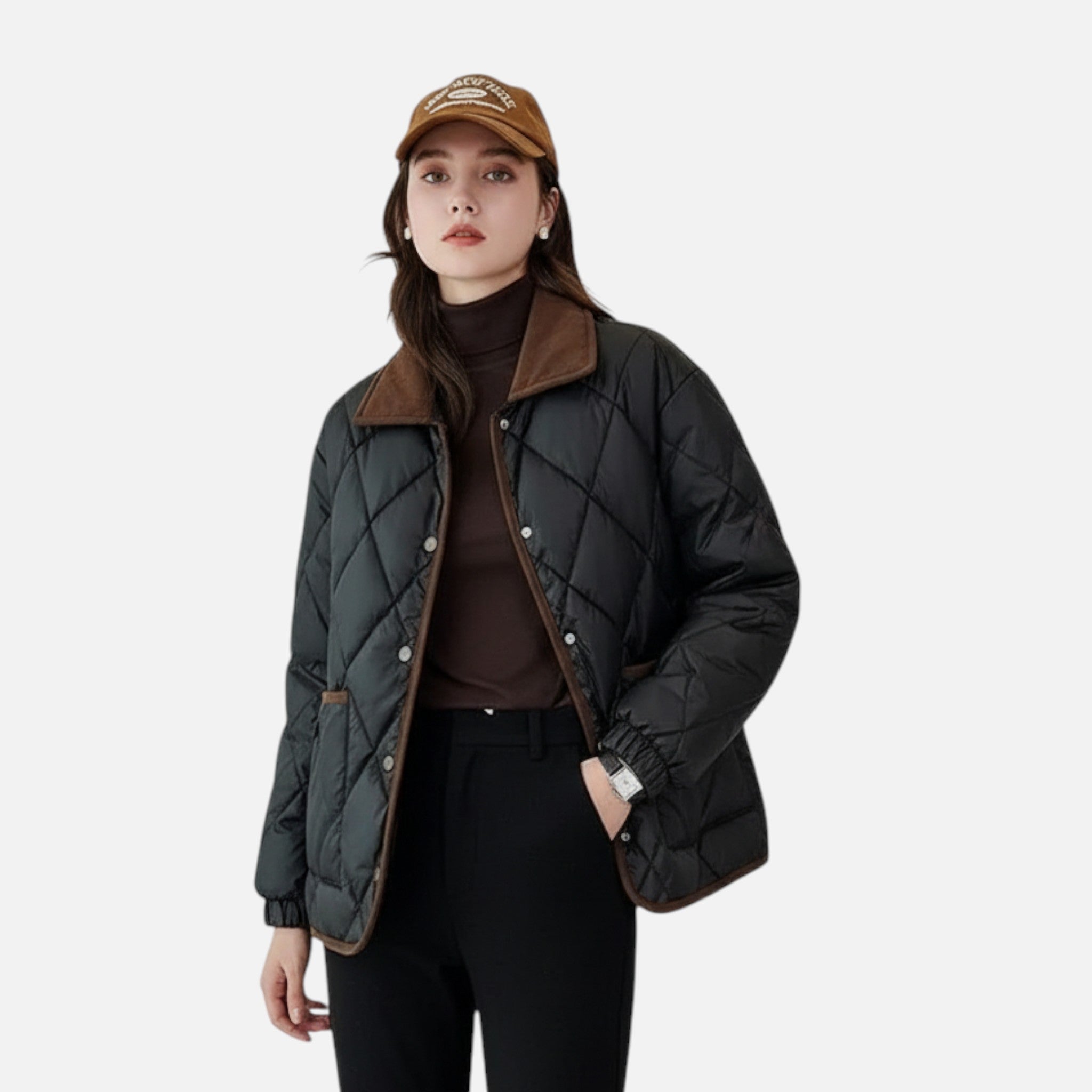 Vellardo Moda | Classic Quilted Women's Coat – Elegance and Warmth