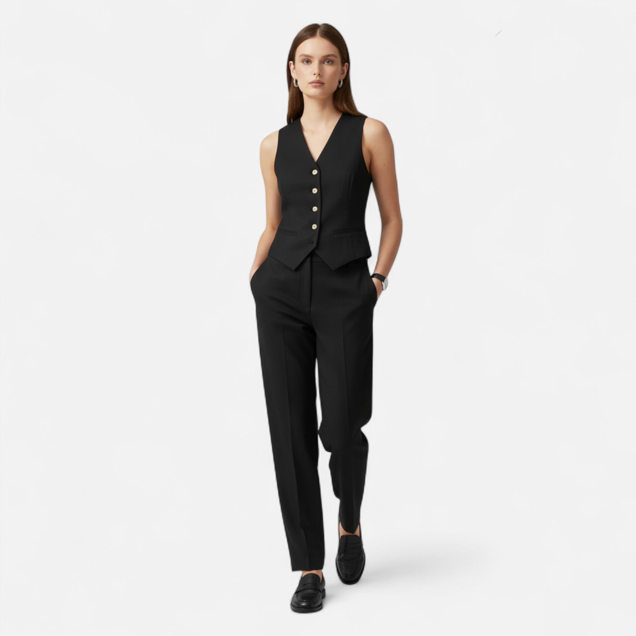 Vellardo Moda | Women's Elegant Sleeveless Vest – Classic Style