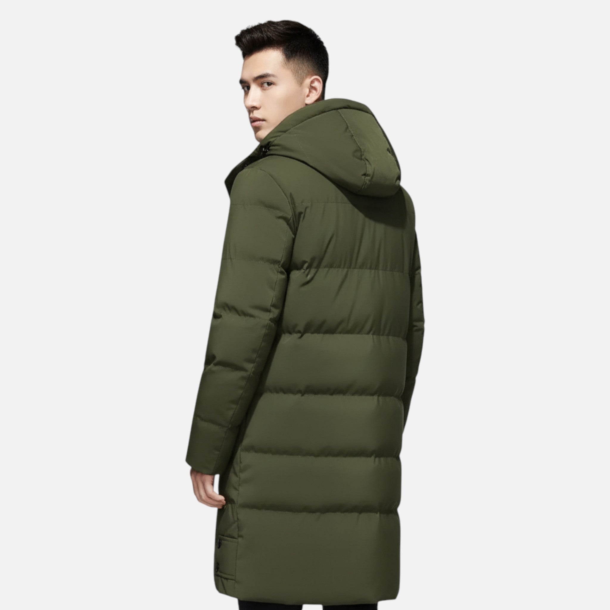 Vellardo Moda | Men's Winter Cotton Coat – Thick, Mid-Length