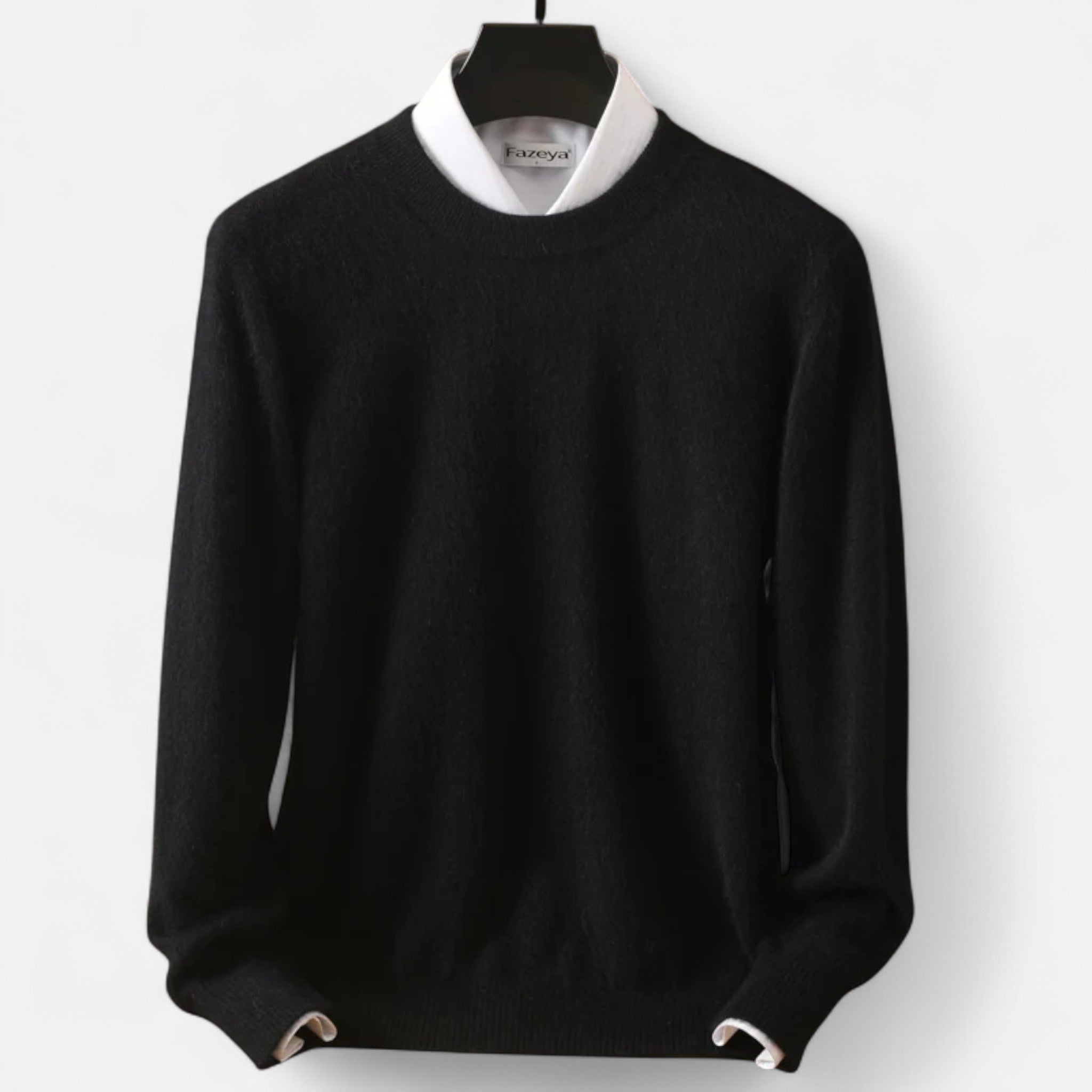 Vellardo Moda | Men's Mink Cashmere Sweater – Classic Elegance