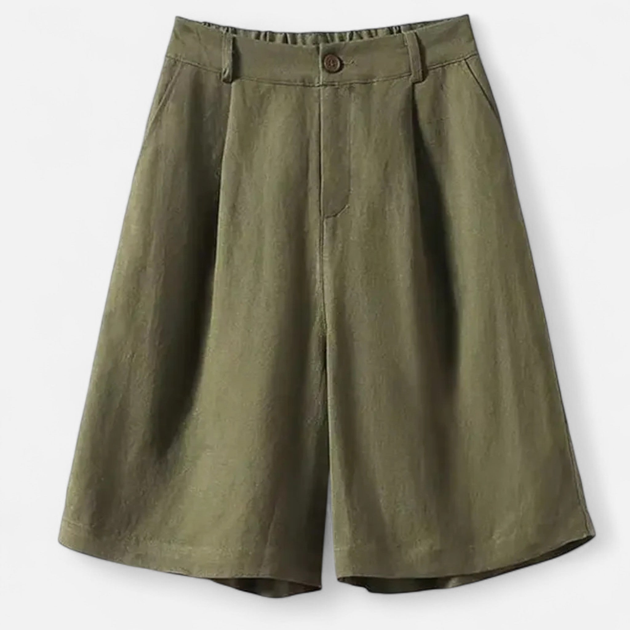 Vellardo Moda | Women's Linen Shorts Retro – Classic Fit