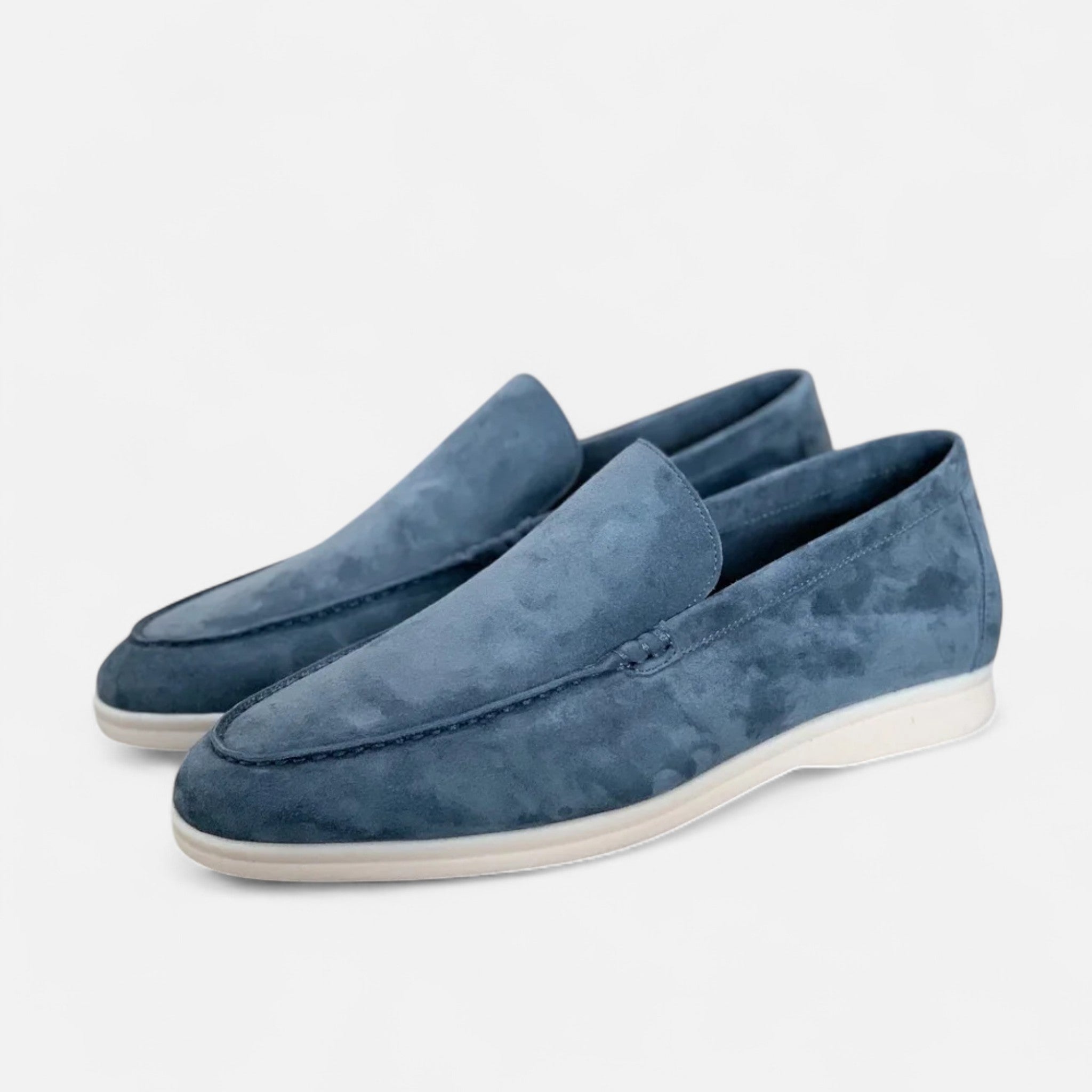 Vellardo Moda | Men's Suede Loafers – Timeless Elegance