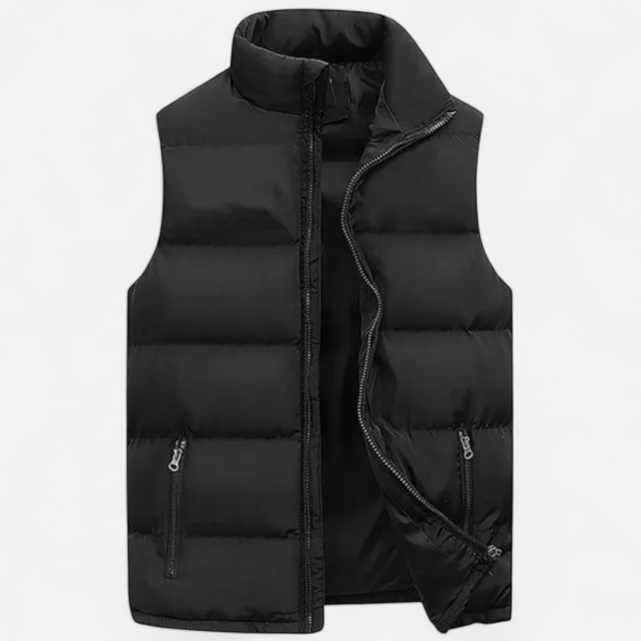 Vellardo Moda | Men's Quilted Sleeveless Vest – Classic Elegance