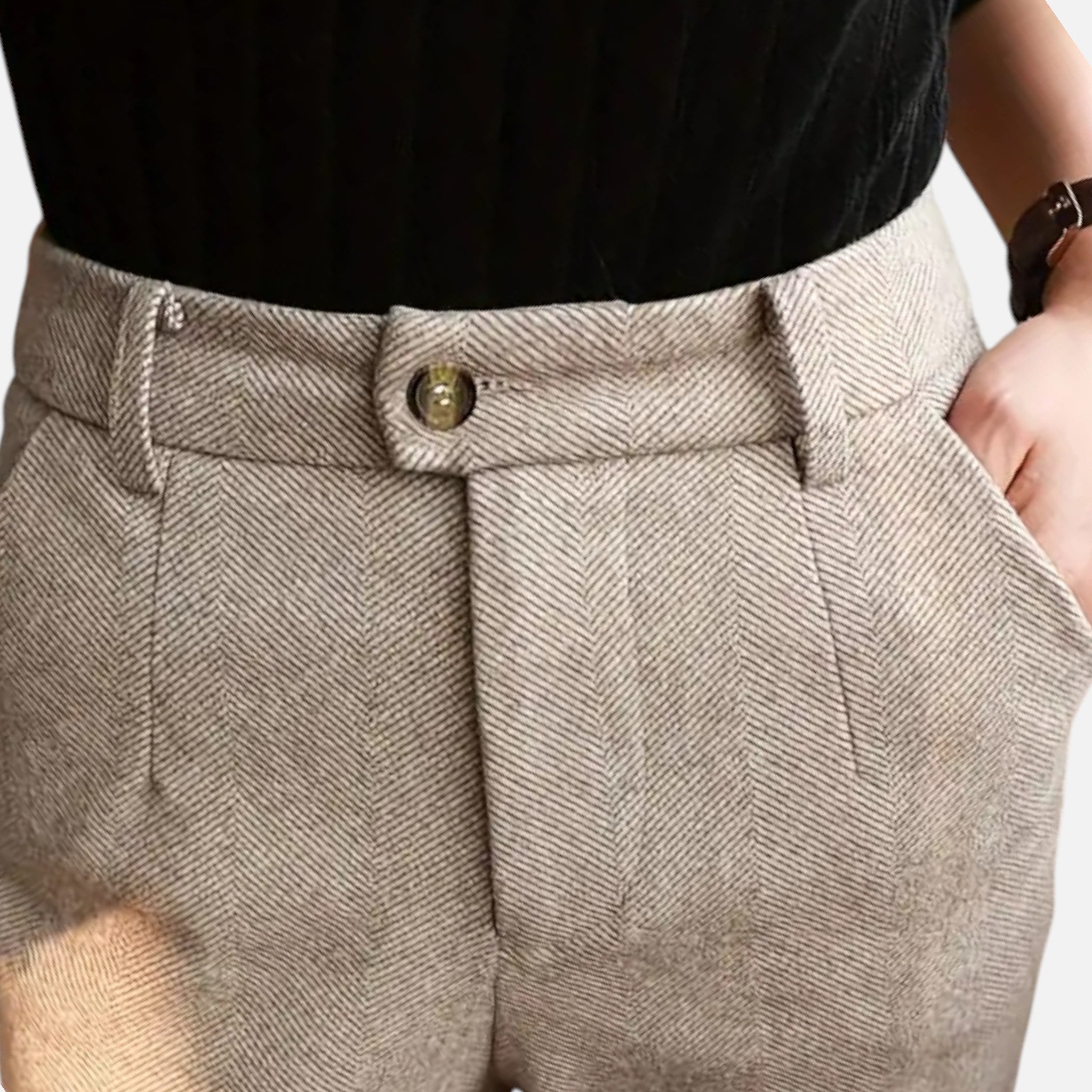 Vellardo Moda | Women's Stylish High-Waisted Pants – Elegance