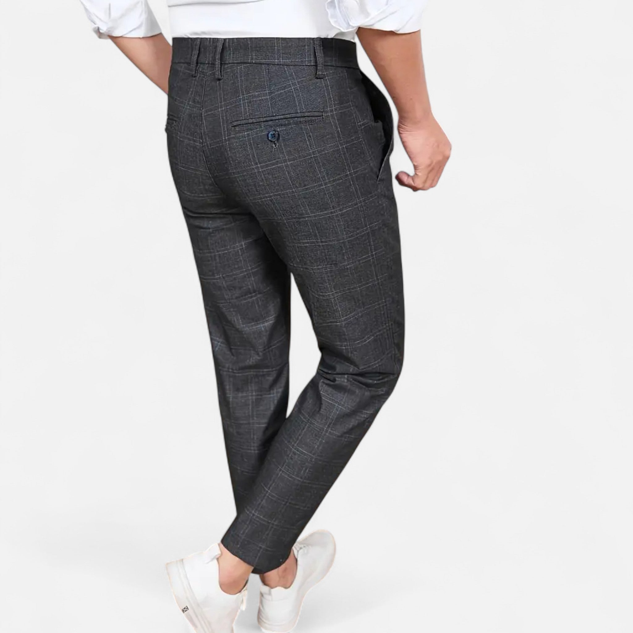 Vellardo Moda | Men's Elegant Cropped Business Pants