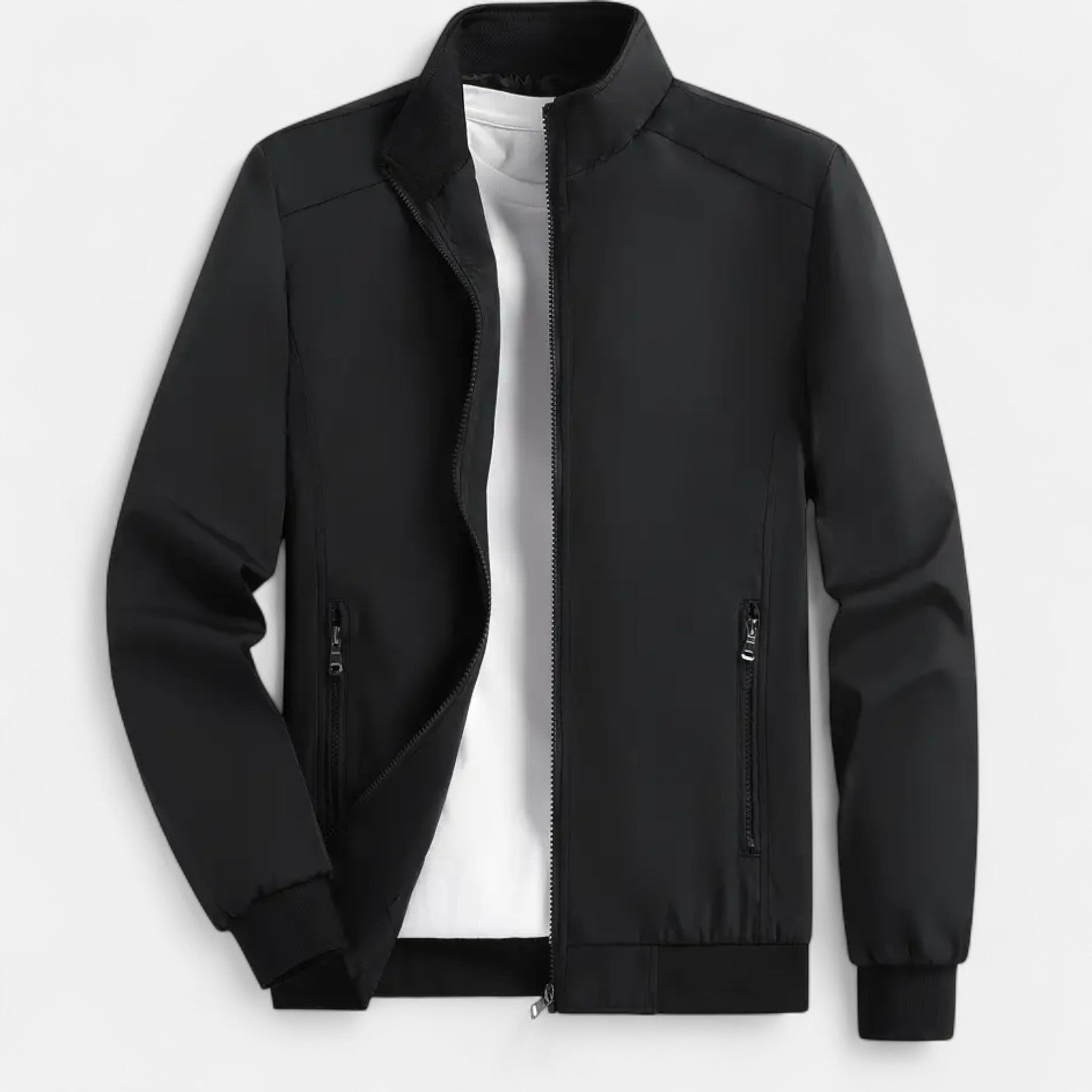 Vellardo Moda | Men's Light Zip-Up Jacket – Everyday Elegance