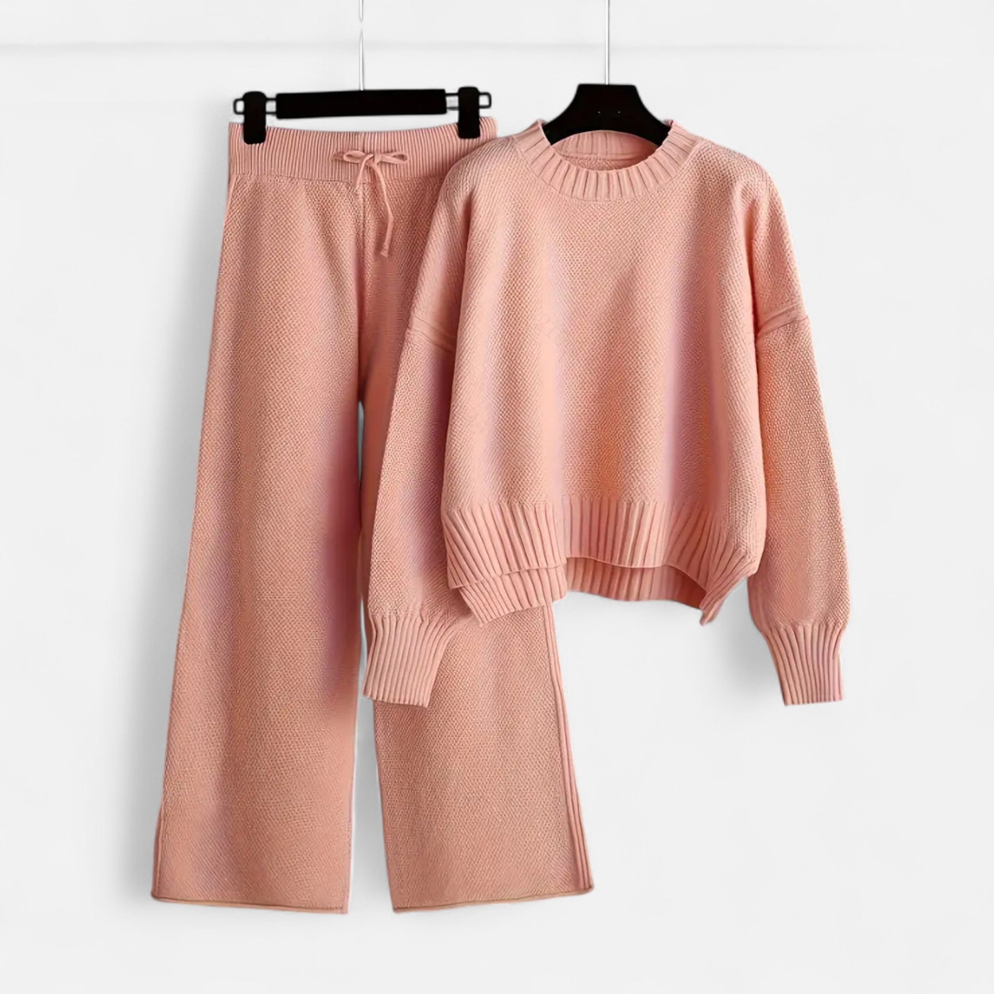 Vellardo Moda | Women's Set – Loose Sweater and Wide Leg Pants