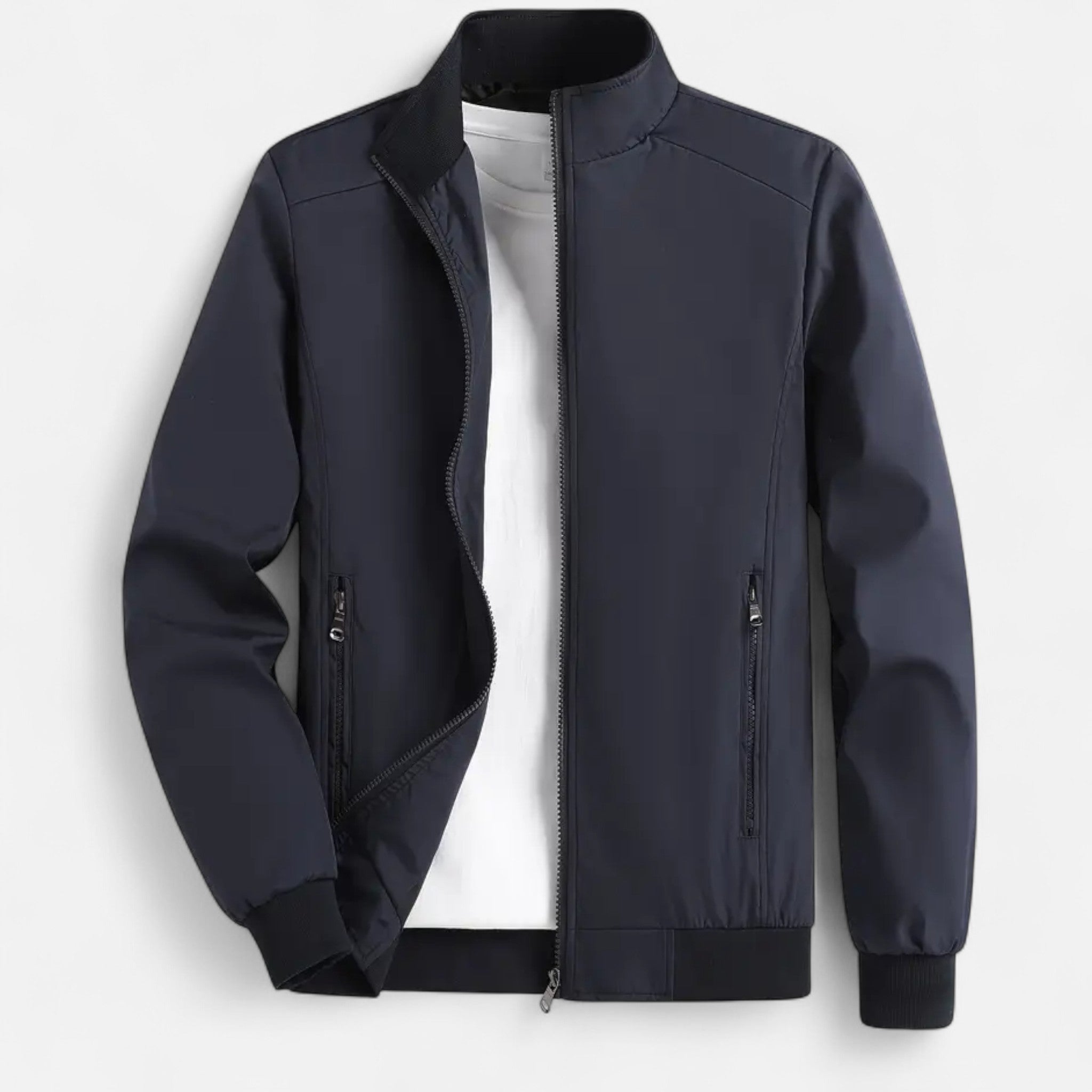 Vellardo Moda | Men's Light Zip-Up Jacket – Everyday Elegance