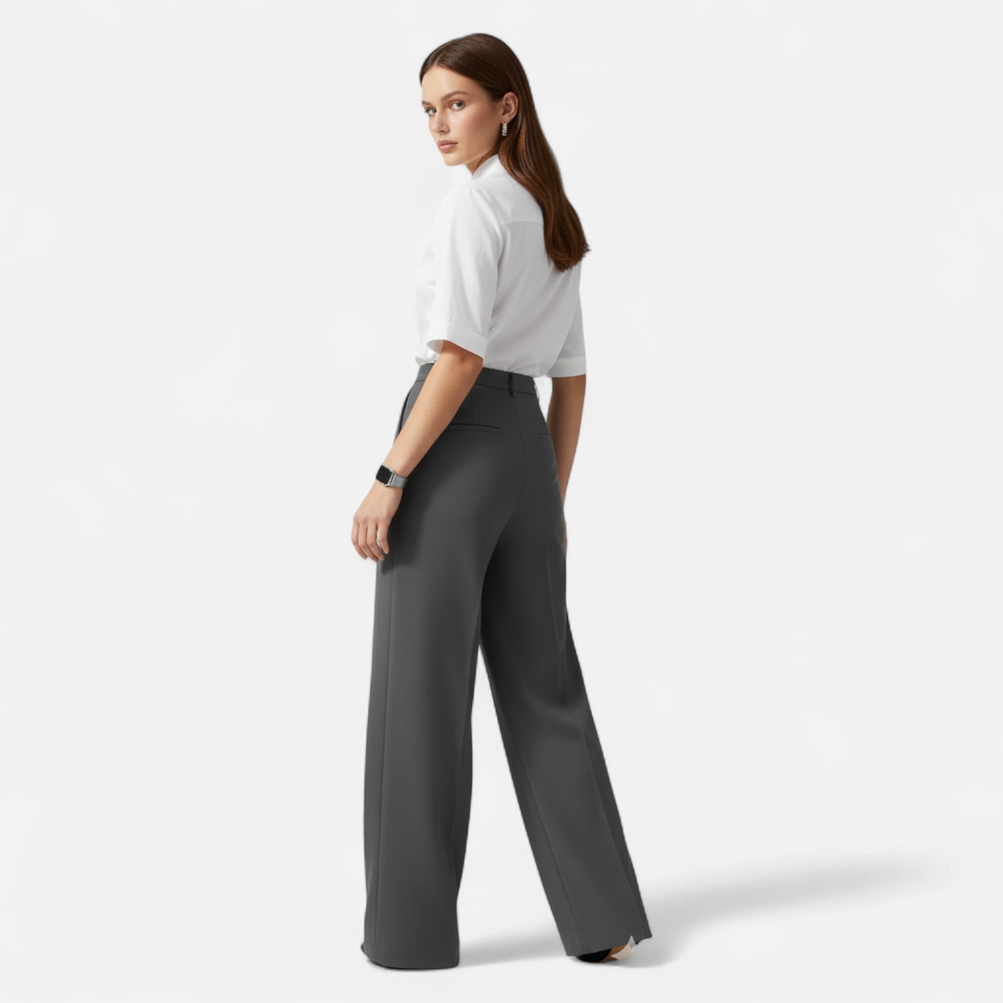 Vellardo Moda | Women's High-Waisted Pants – Casual Elegance