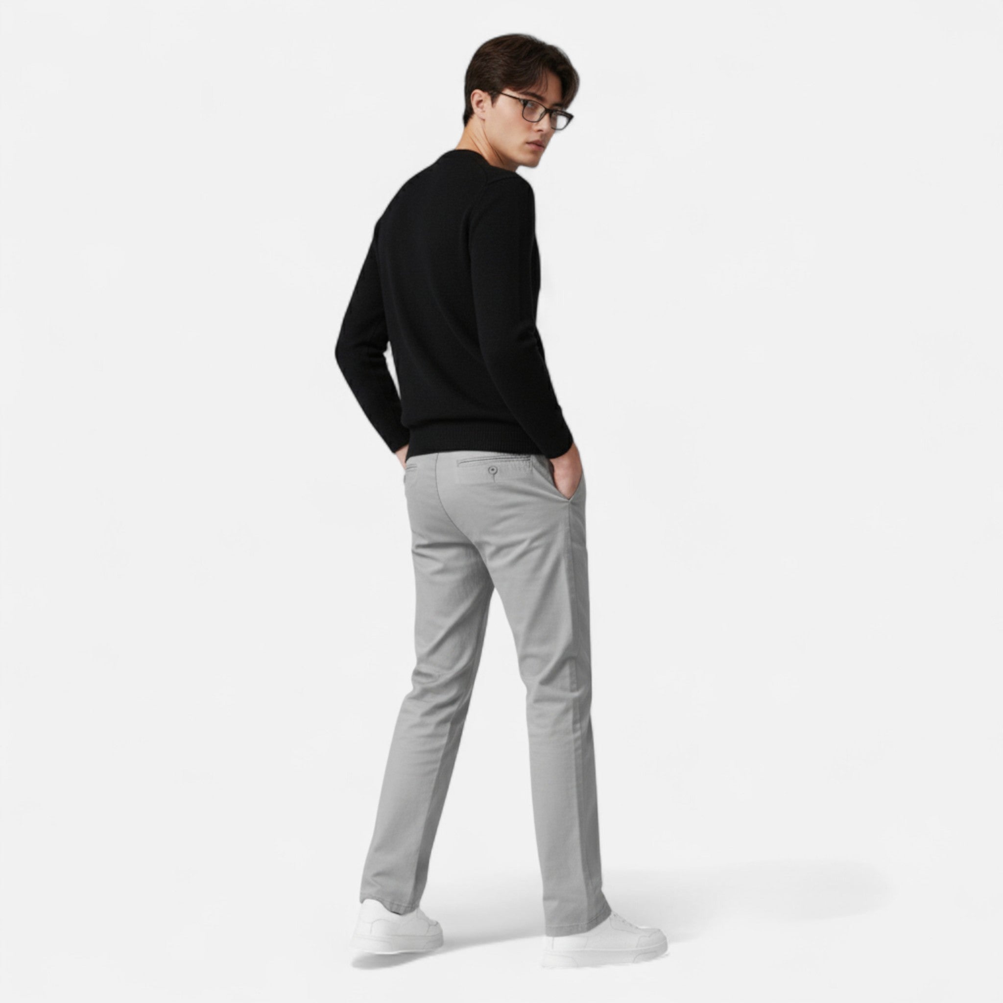 Vellardo Moda | Men's Cotton Pants – Casual Elegance