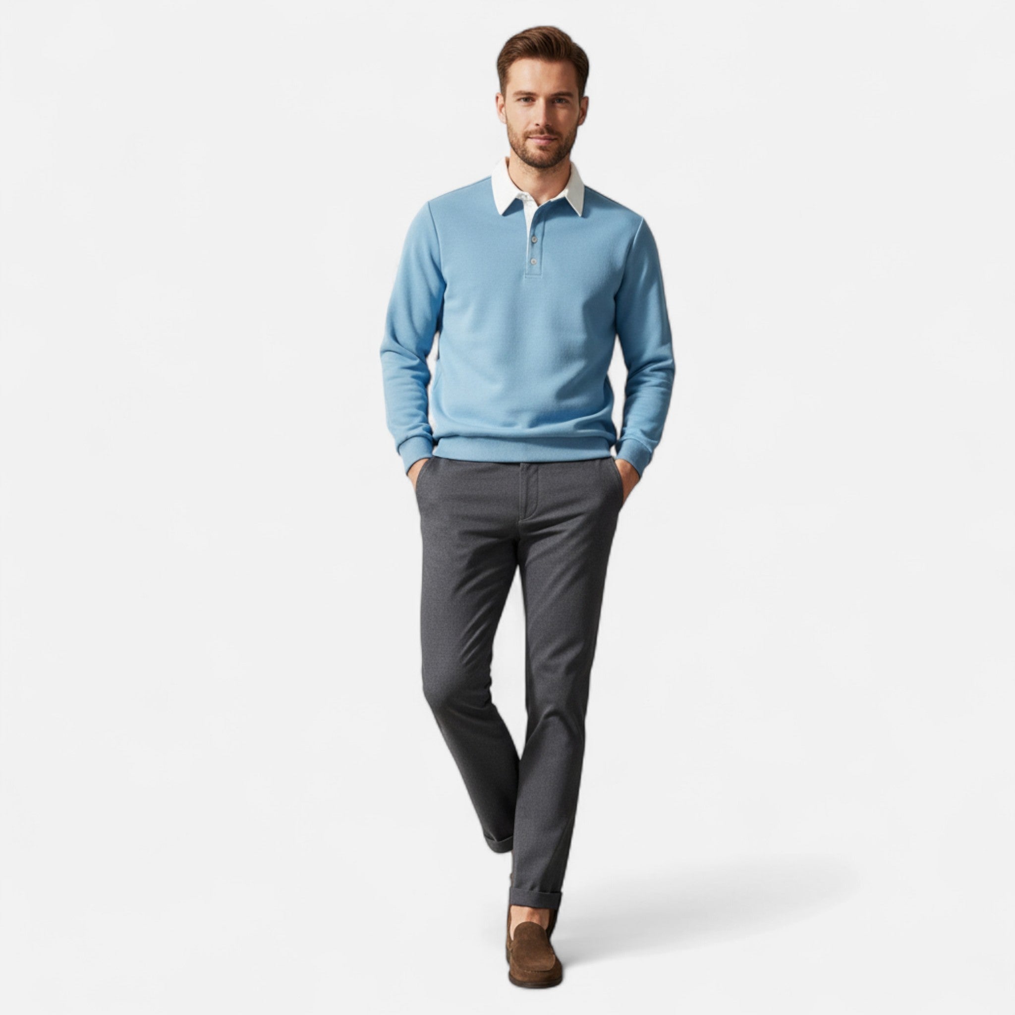 Vellardo Moda | Men's Outdoor Shirt with Buttons – Classic Style