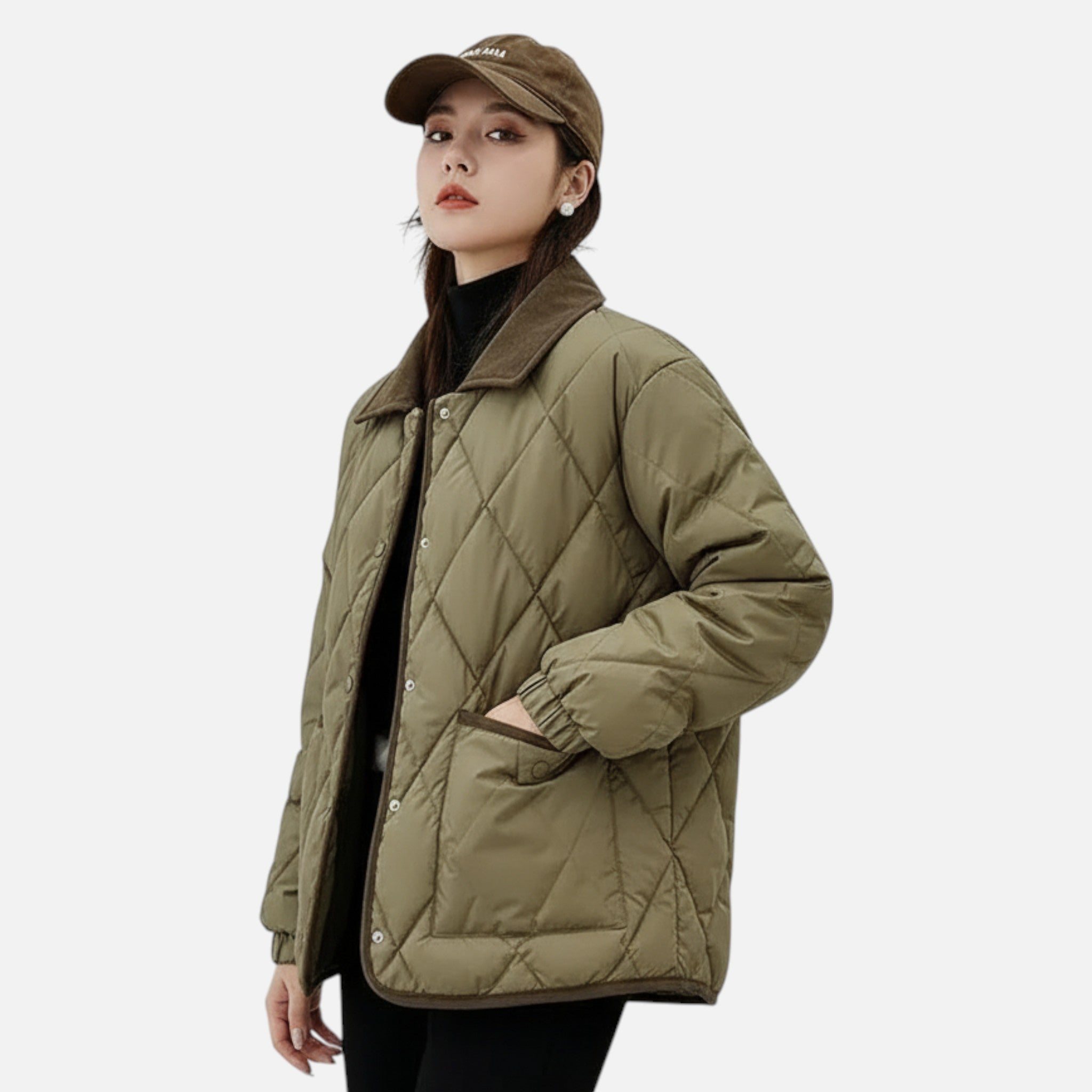 Vellardo Moda | Classic Quilted Women's Coat – Elegance and Warmth