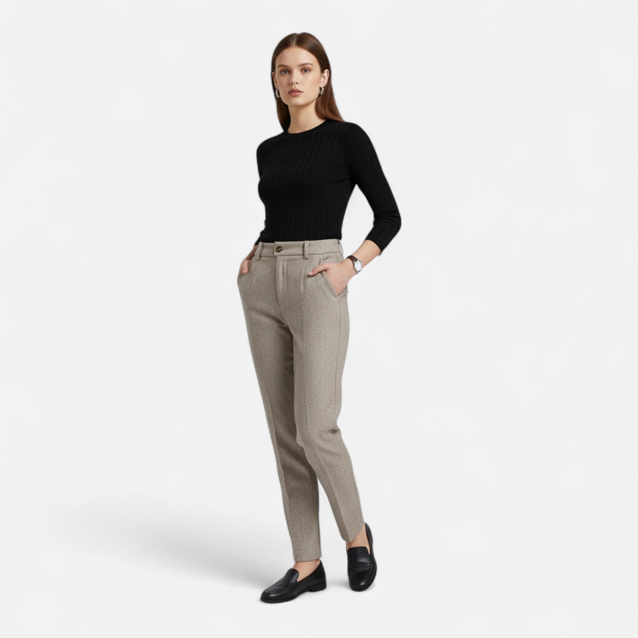Vellardo Moda | Women's Stylish High-Waisted Pants – Elegance