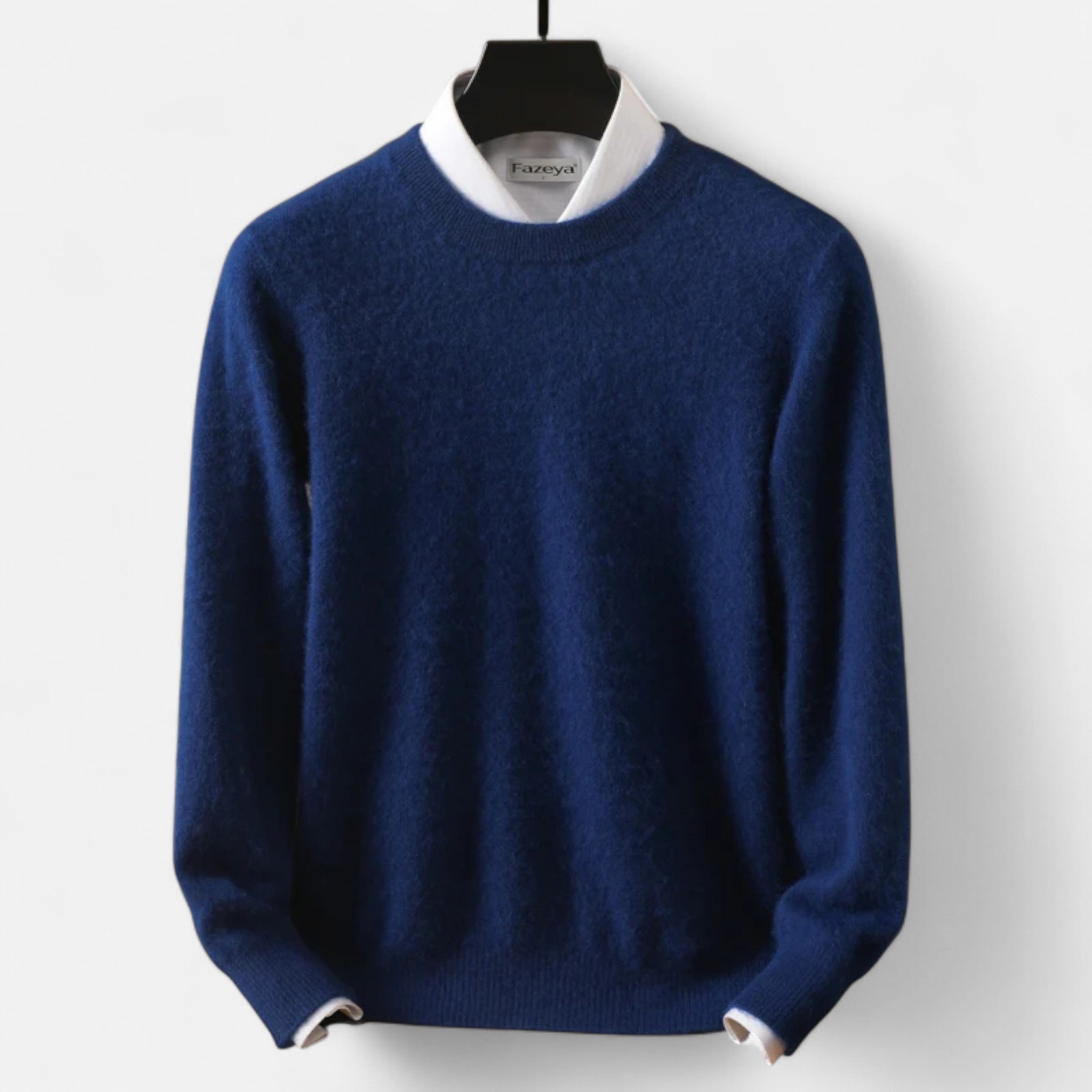 Vellardo Moda | Men's Mink Cashmere Sweater – Classic Elegance