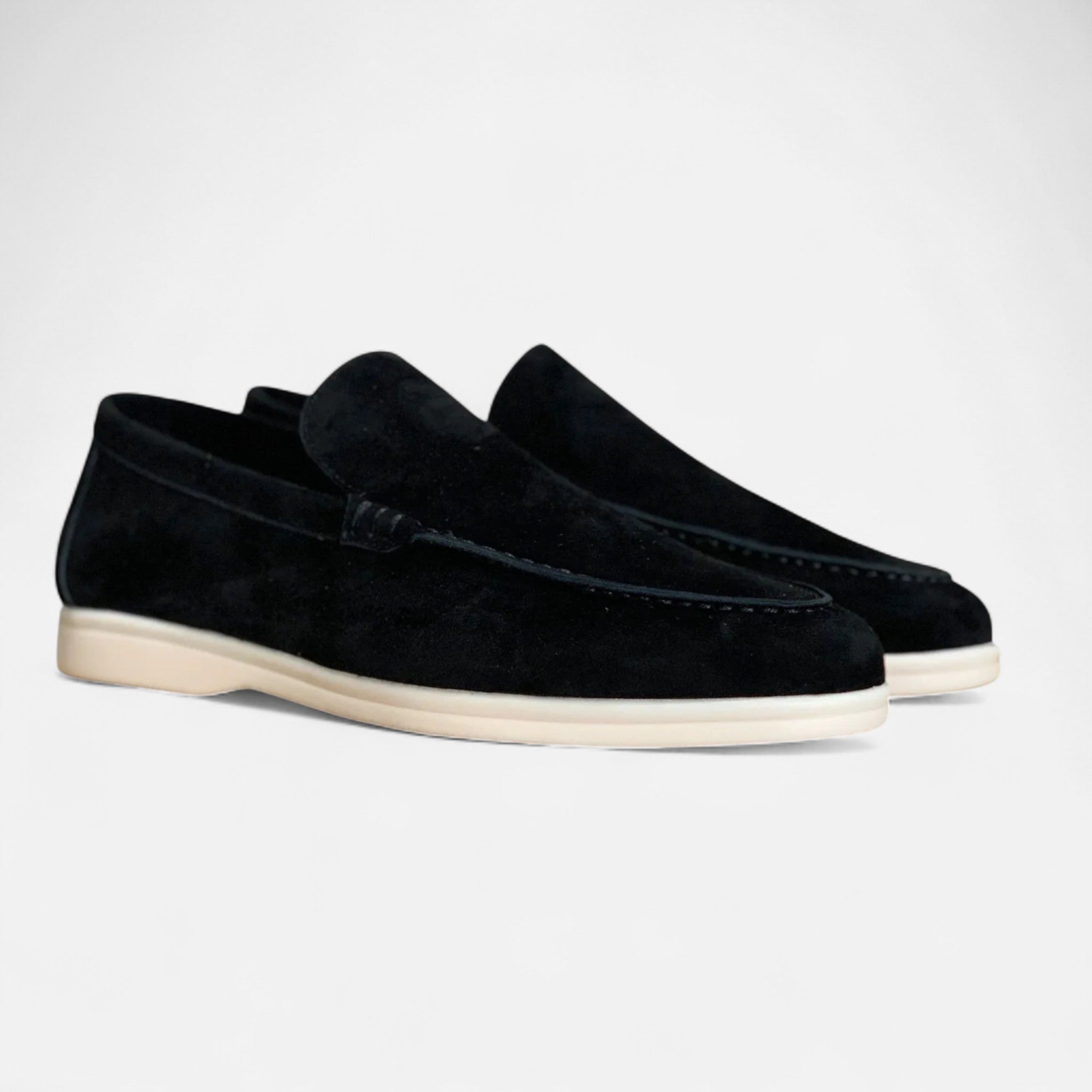 Vellardo Moda | Men's Suede Loafers – Timeless Elegance