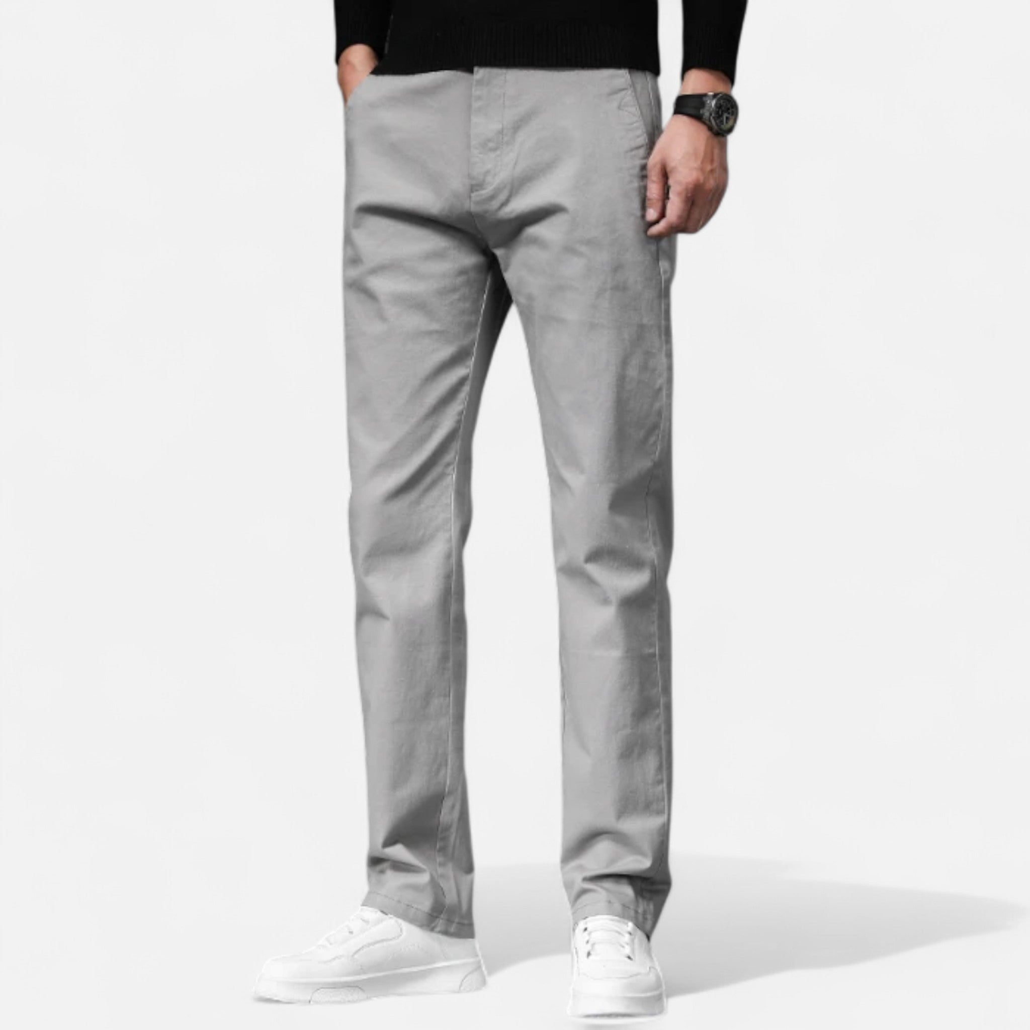 Vellardo Moda | Men's Cotton Pants – Casual Elegance