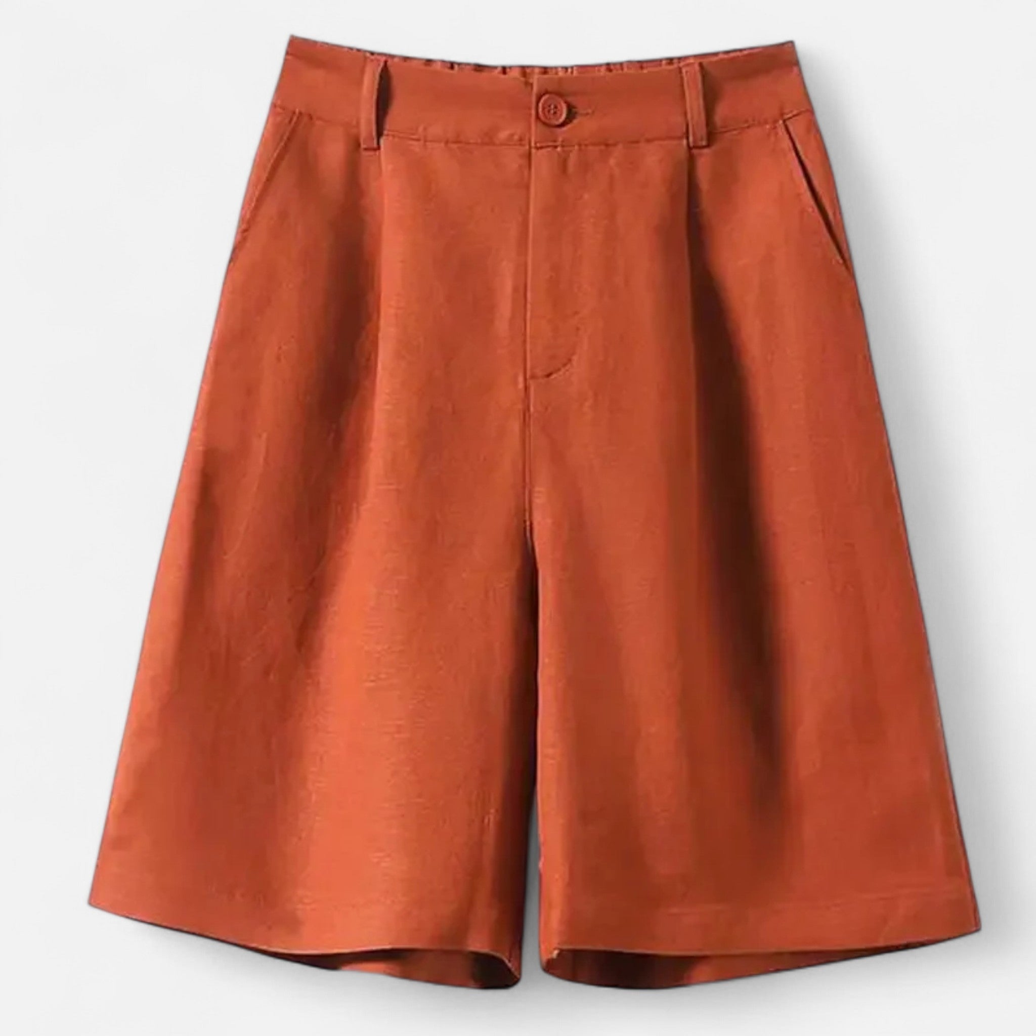 Vellardo Moda | Women's Linen Shorts Retro – Classic Fit