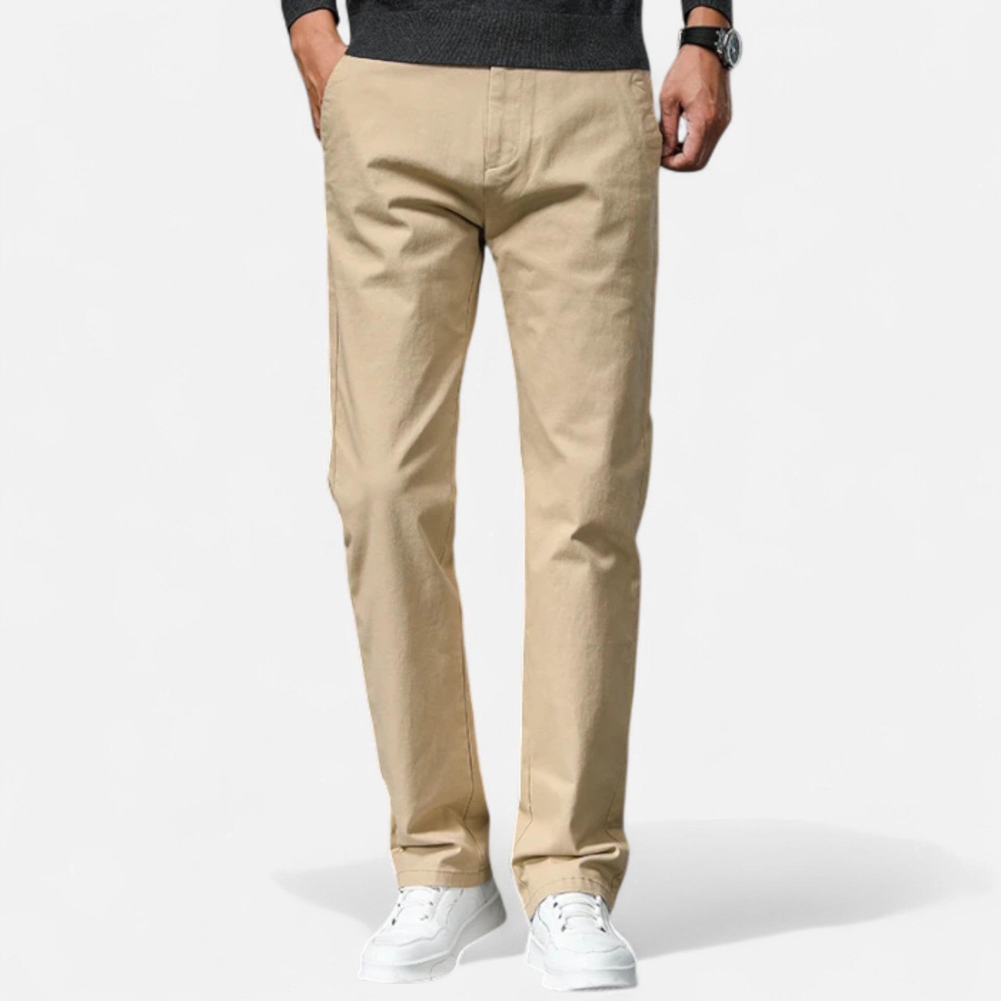 Vellardo Moda | Men's Cotton Pants – Casual Elegance