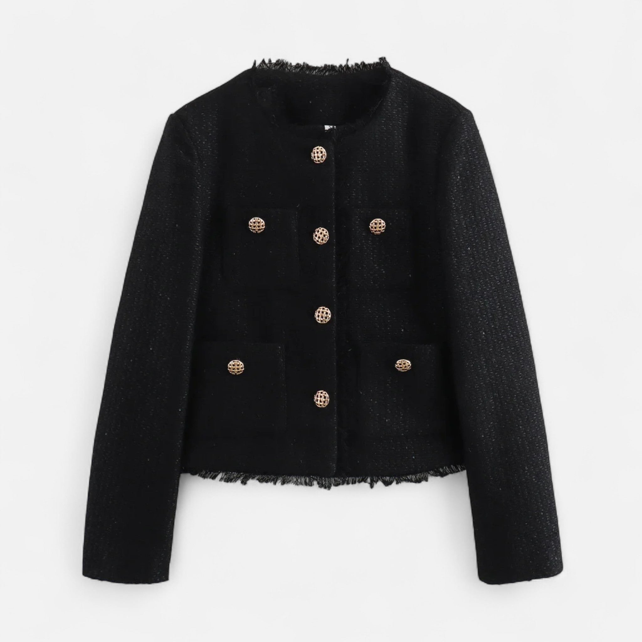 Vellardo Moda | Women's Elegant Tweed Blazer – Timeless Style