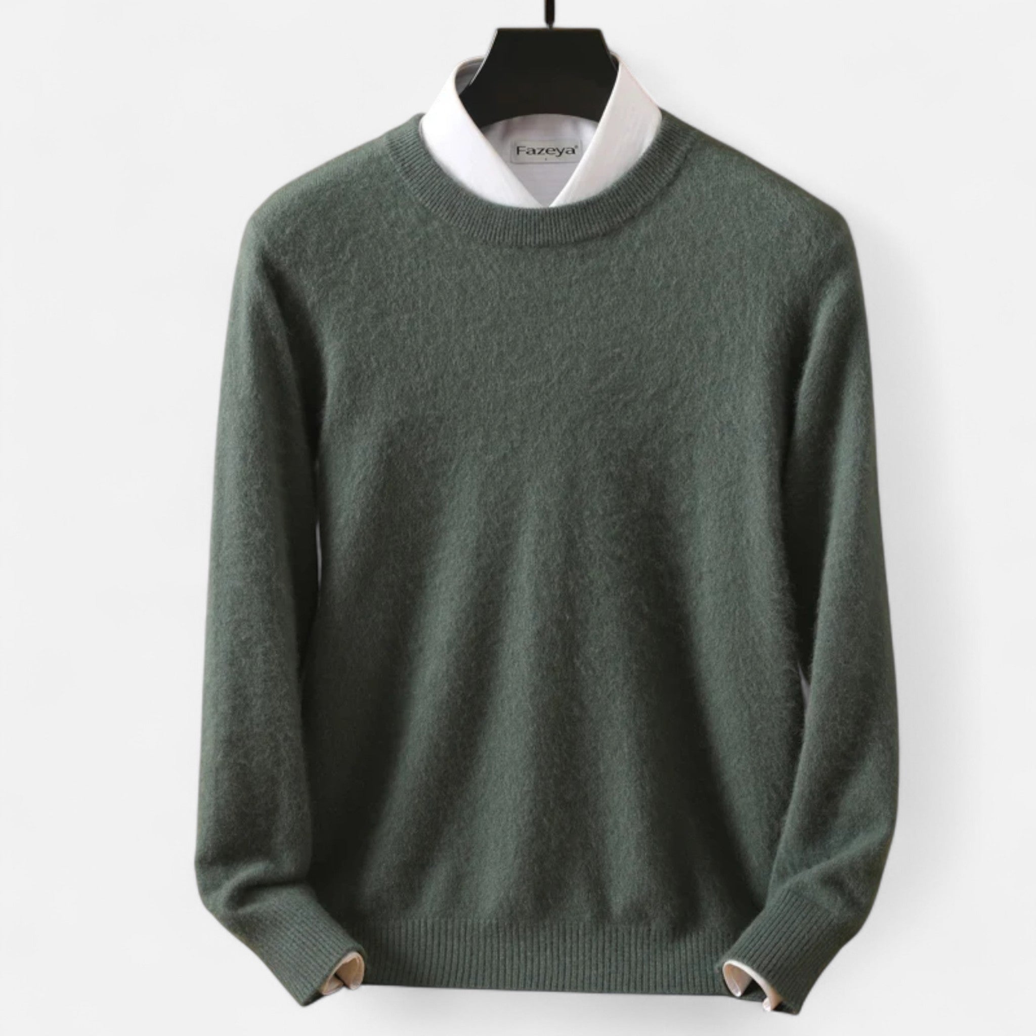 Vellardo Moda | Men's Mink Cashmere Sweater – Classic Elegance