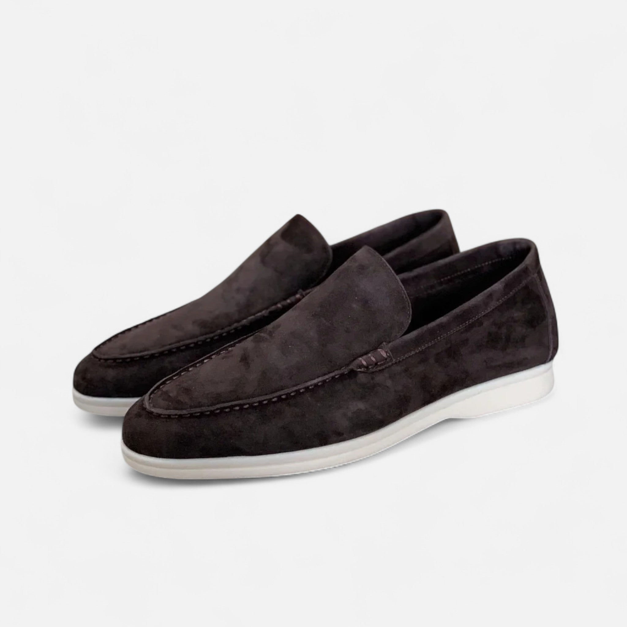 Vellardo Moda | Men's Suede Loafers – Timeless Elegance