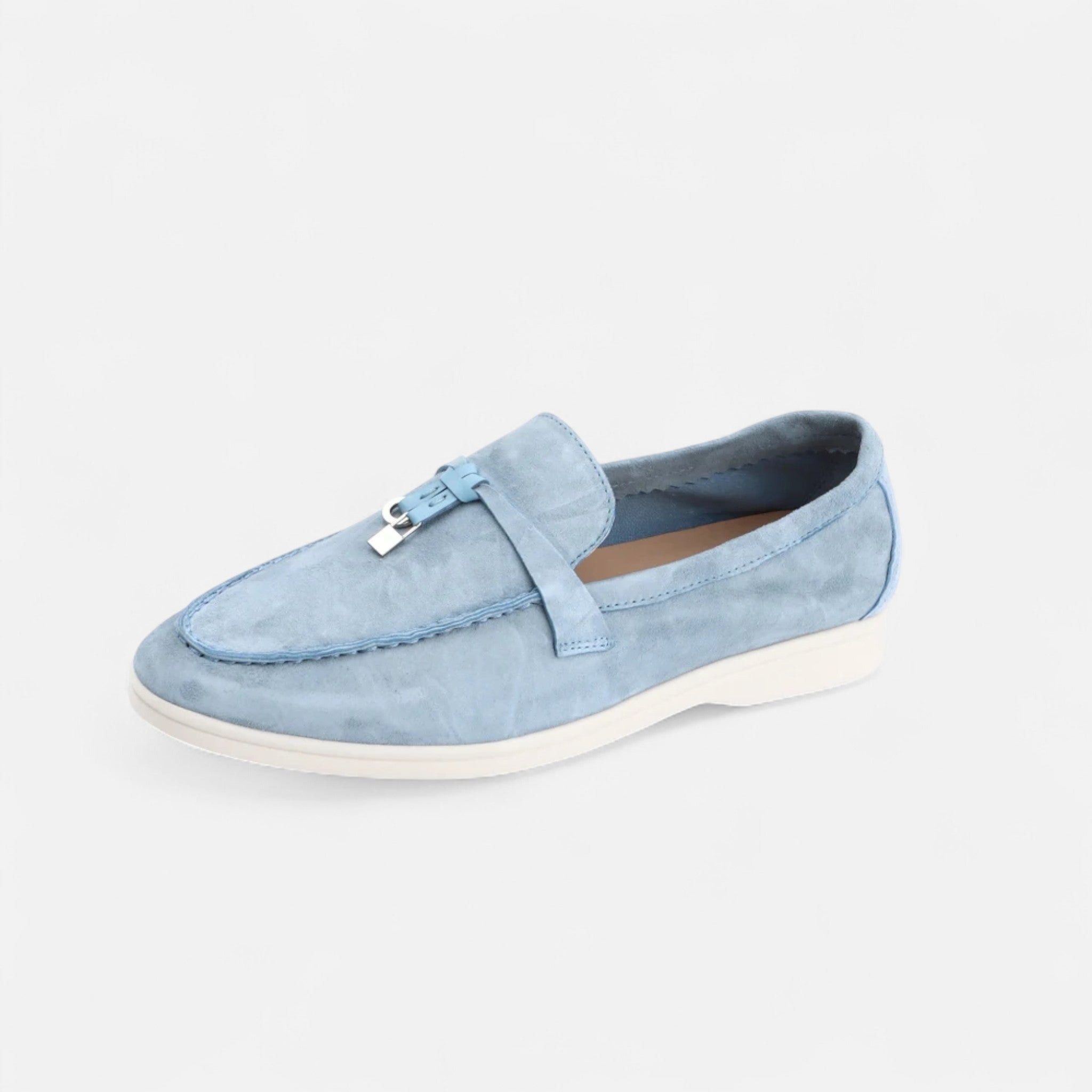 Vellardo Moda | Women's Suede Loafers – Timeless Elegance