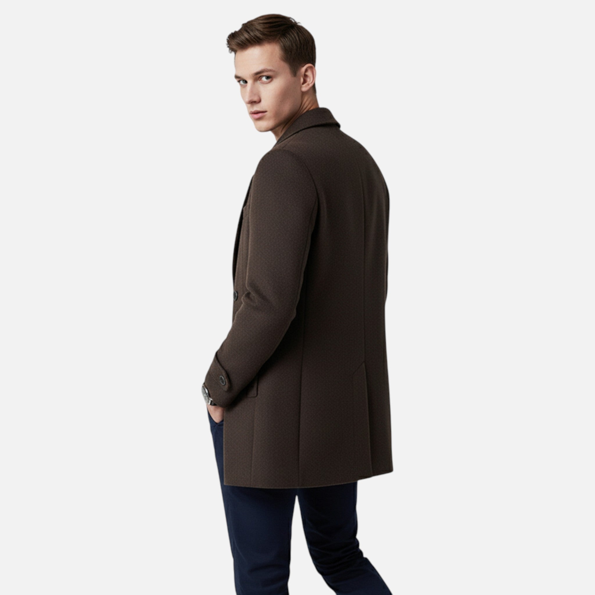 Vellardo Moda | Men's Timeless Elegance Wool Coat