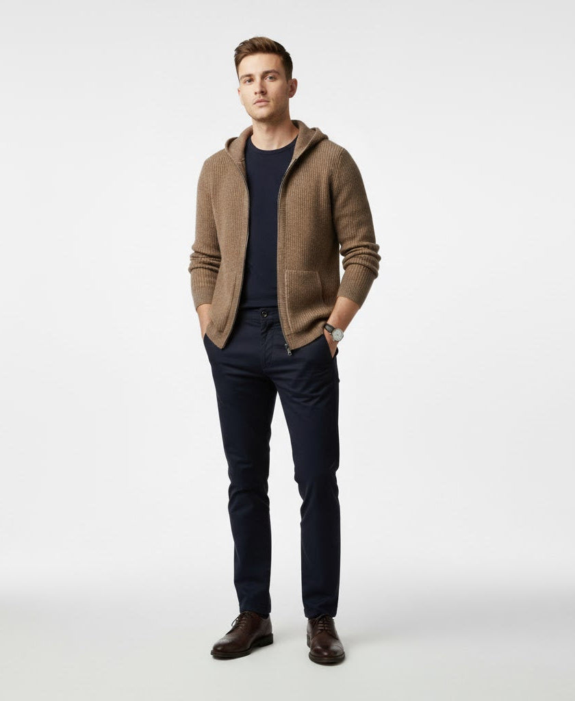 Vellardo Moda | Men's Loose Cardigan Hoodie